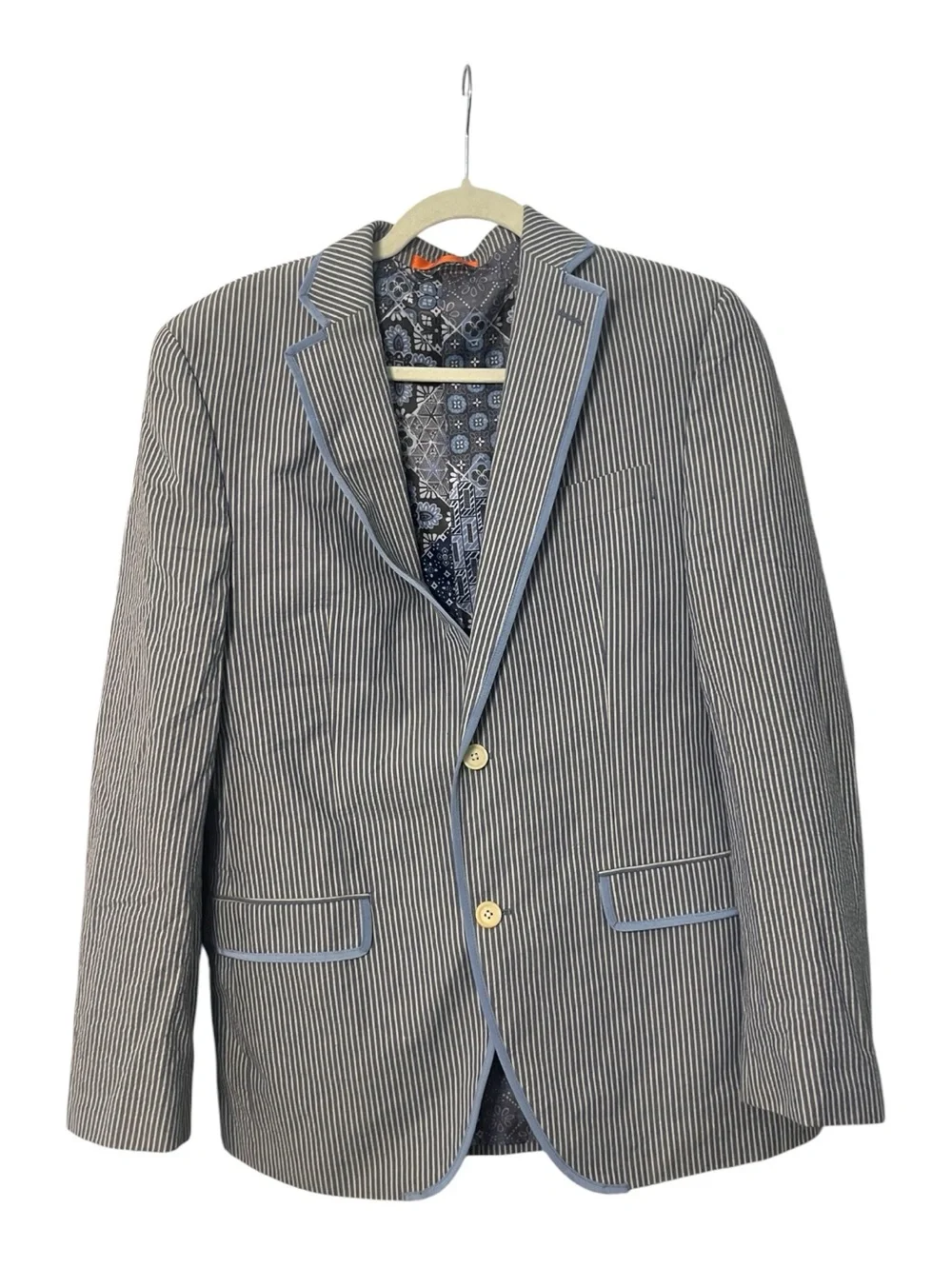 Cotton Seersucker Jacket